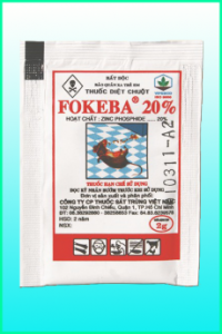 Thuốc diệt chuột FOKEBA 20